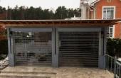 Прозрачные рольставни без электропривода